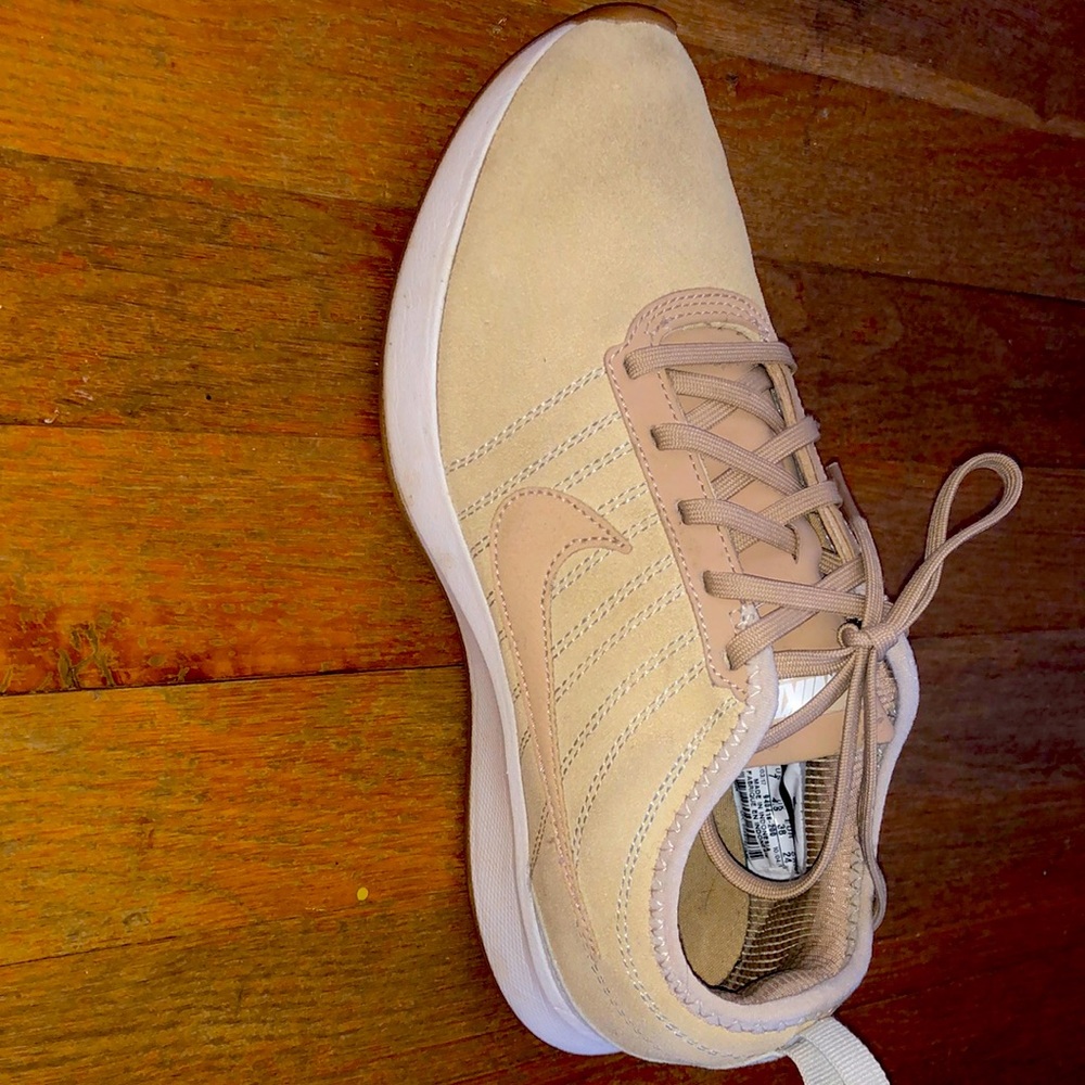 Nike Tan Suede Sneaker